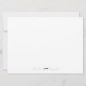 ギフト交換ホリデー招待状6.5インチx 8.75インチ シーズンカード (裏面)