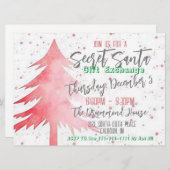 ギフト交換ホリデー招待状6.5インチx 8.75インチ シーズンカード (正面/裏面)