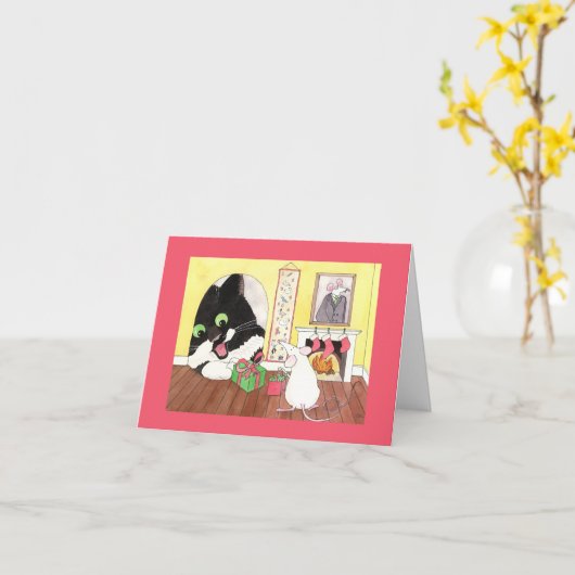 ギフト交換 カード (黄色い花)