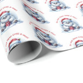 ギフト付きイエティ – 開かない ラッピングペーパー (ロールコーナー)