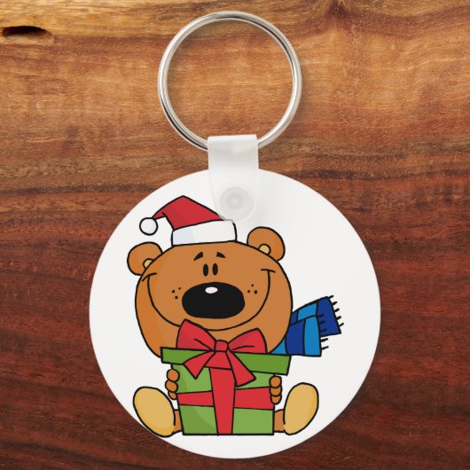 ギフト付きクマTシャツとギフト キーホルダー (正面)