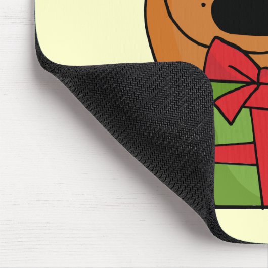 ギフト付きクマTシャツとギフト マウスパッド (コーナー)