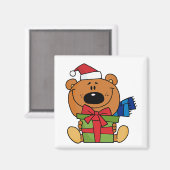 ギフト付きクマTシャツとギフト マグネット (正面/裏面)