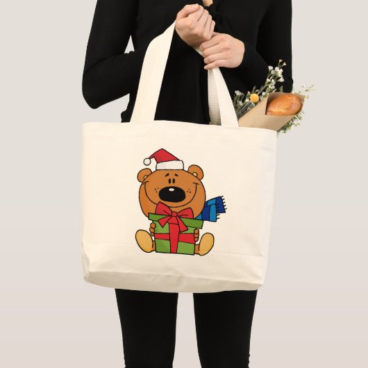 ギフト付きクマTシャツとギフト ラージトートバッグ (正面(商品))