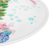 ギフト付きクリスマスカッティングボード格言 カッティングボード (角)