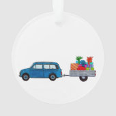 ギフト付きクリスマスカー オーナメント (裏面)