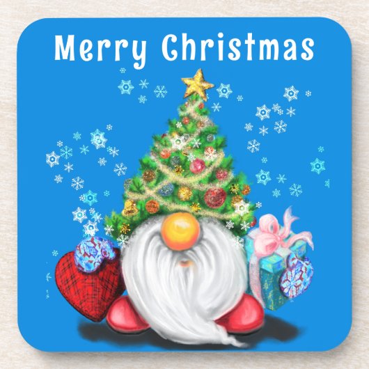 ギフト付きクリスマスコースター格言 コースター (正面)