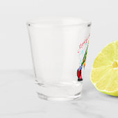 ギフト付きクリスマスショットグラス格言 ショットグラス (左)