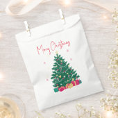 ギフト付きクリスマスツリー フェイバーバッグ (クリップ留めされた状態)