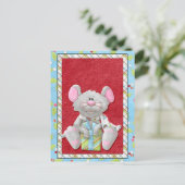 ギフト付きクリスマスマウスホリデーカード シーズンポストカード (スタンド正面)