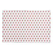 ギフト付きサンタのクリスマスピローケース 枕カバー (裏面)