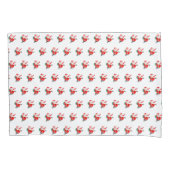 ギフト付きサンタのクリスマスピローケース 枕カバー (正面)