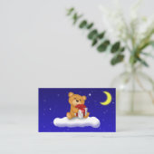 ギフト付きテディベア – おむつラッフルチケット エンクロージャーカード (スタンド正面)