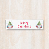 ギフト付き格言クリスマス サインプレート (正面)