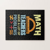 ギフト先生数学の先生は多くの問題を持っている ジグソーパズル (横)