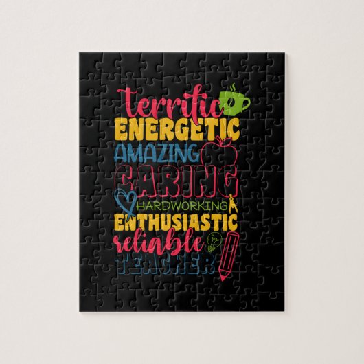 ギフト先生 |アメージング気にの先生 ジグソーパズル (縦)