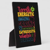 ギフト先生 |アメージング気にの先生 フォトプラーク (側面)