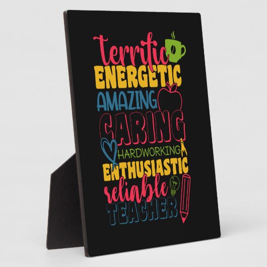 ギフト先生 |アメージング気にの先生 フォトプラーク (側面)