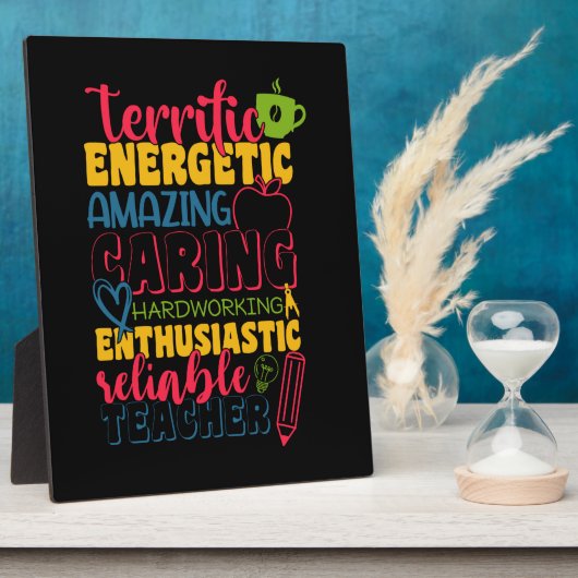 ギフト先生 |アメージング気にの先生 フォトプラーク (側面)