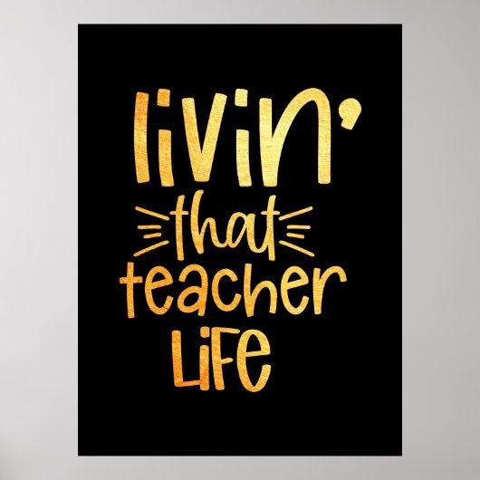 ギフト先生 |リビング・ザ・先生・ライフ ポスター (正面)