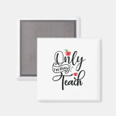 ギフト先生 |勇敢な先生のみ マグネット (正面/裏面)