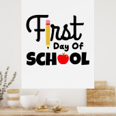 ギフト先生 |学校の初日 ポスター (キッチン)