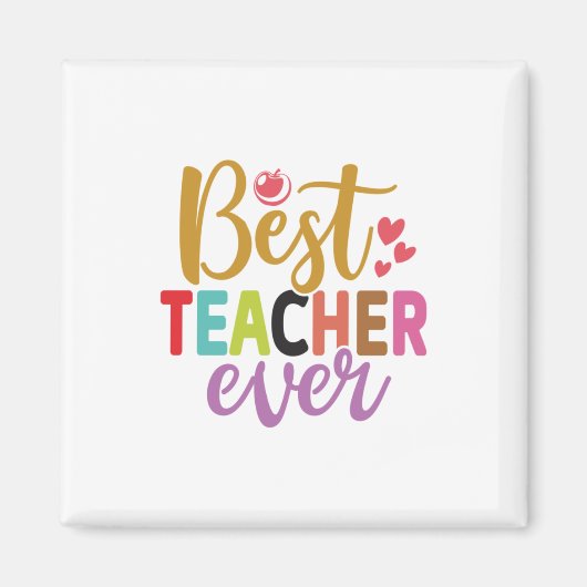 ギフト先生 |最高の先生 マグネット (正面)