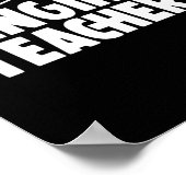 ギフト先生 |歌最高の先生 ポスター (角)