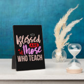 ギフト先生 賛美|人は誰だ教え フォトプラーク (側面)