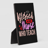 ギフト先生 賛美|人は誰だ教え フォトプラーク (側面)