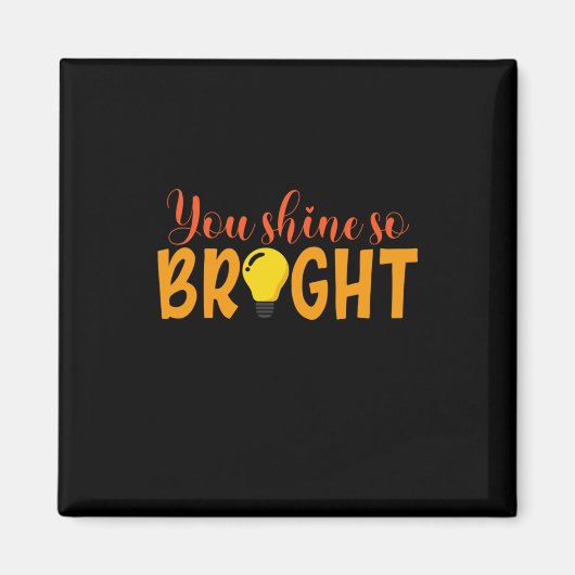 ギフト先生 | You Shine So Bright マグネット (正面)