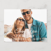 ギフト写真の仮想エレガントパーティー ポストカード (正面)