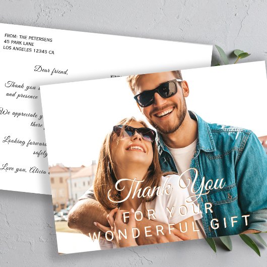 ギフト写真の仮想エレガントパーティー ポストカード