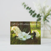 ギフト券あり ポストカード (スタンド正面)