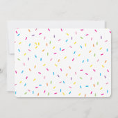 ギフト券かわいいつや消しドリップピンク (裏面)