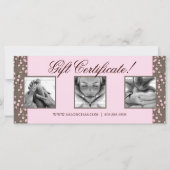 ギフト券さくらんぼブロッサムマッサージサロンピンク (裏面)