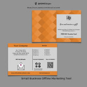 ギフト券とボーナス小規模企業プロモーション チラシ