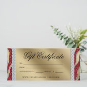 ギフト券なめしサロンジュエリークリスマス (スタンド正面)