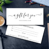 ギフト券のエレガントシンプル
