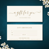 ギフト券のエレガントシンプル