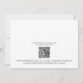 ギフト券のバージョン 招待状 (裏面)