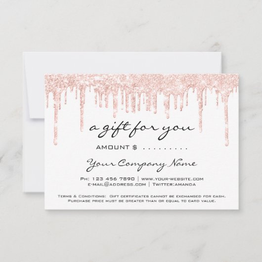 ギフト券の単純なモダンバラ (正面)