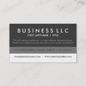 ギフト券の重ね合わせ 割引カード (裏面)