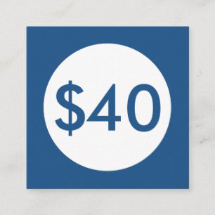 ギフト券の青い点 割引カード