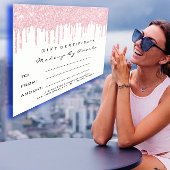 ギフト券まつげ延長メイクアップピンク ポストカード