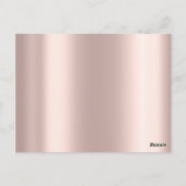 ギフト券まつげ延長化粧眉 ポストカード (裏面)