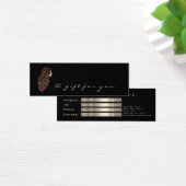 ギフト券アイボリー美容師メイクアップブラック (デスク)