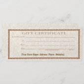 ギフト券カードカスタム型枠 (正面/裏面)