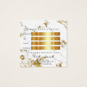 ギフト券グリッターまぶしメイクアップ白金ゴールド (裏面)