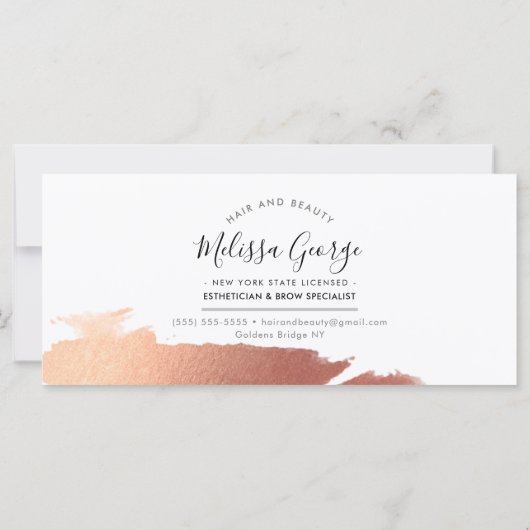 ギフト券シかわいらしックバラ金ゴールド (裏面)